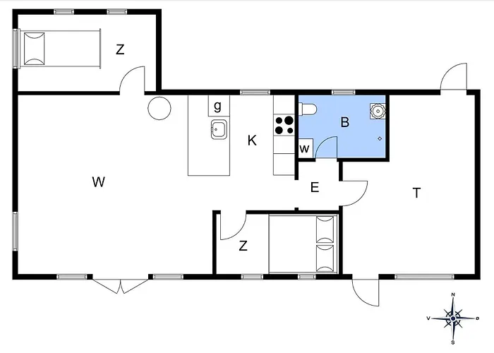 Сasa de vacaciones 1392-n-hornbaek-merkurvej-17 Hornbæk